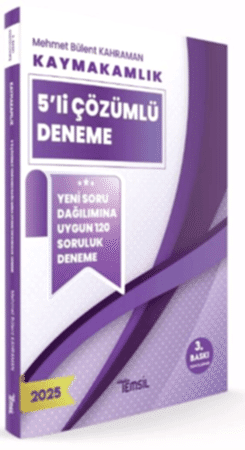 Resim KAYMAKAMLIK 5’li ÇÖZÜMLÜ DENEME