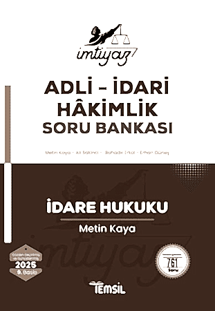 Resim İmtiyaz idare Hukuku Soru Bankası