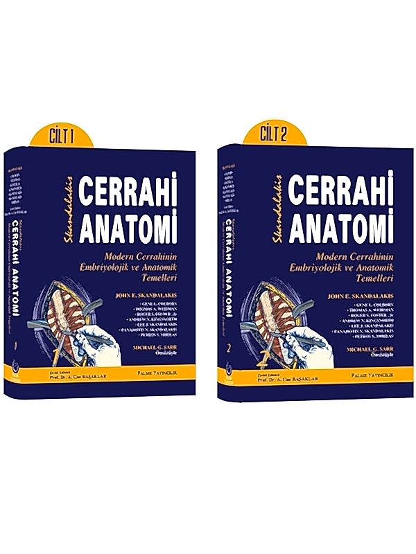 resm Cerrahi Anatomi 2 Cilt (Skandalakis)
