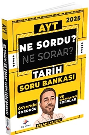 Resim Dizgi Kitap Ne Sordu Ne Sorar AYT Tarih Soru Bankası