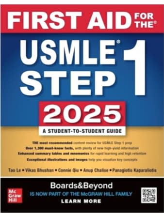 Resim First Aid for the USMLE Step 1 2025
