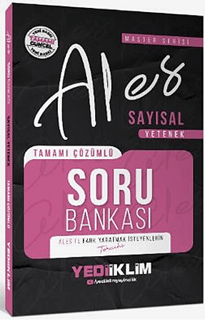 Resim 2026 ALES Sayısal Yetenek Tamamı Çözümlü Soru Bankası