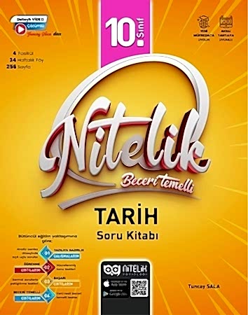 Resim Nitelik 10.Sınıf Tarih Beceri Temelli Soru Kitabı